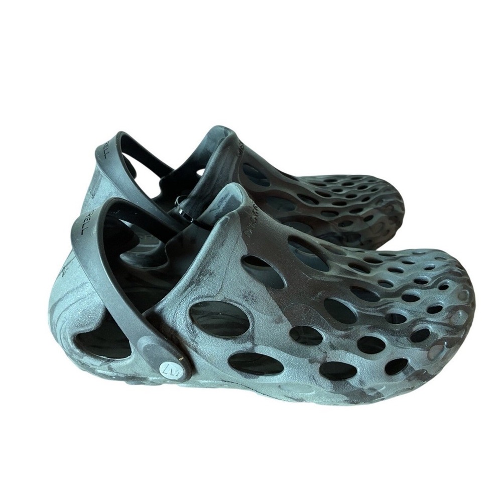 Merrell Men's Size 7.5 Women's 9 Hydro Moc Water Shoes Sandals Clog Black Gray